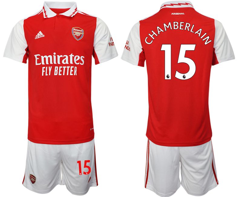 Men 2022-2023 Club Arsenal home red 15 Soccer Jersey